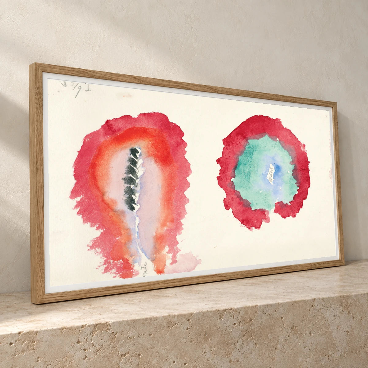 Wheat And Wormwood (1922) — Hilma af Klint hilma af klint print by SaamCrafts