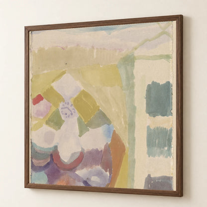 Interieur Mit Der Uhr (interior With The Clock) (1913) — Paul Klee paul klee print by SaamCrafts