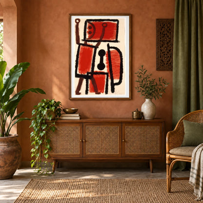 Locksmith (1940) — Paul Klee shown in a styled interior