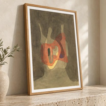 Schützerin (protectress) (1932) — Paul Klee paul klee print by SaamCrafts