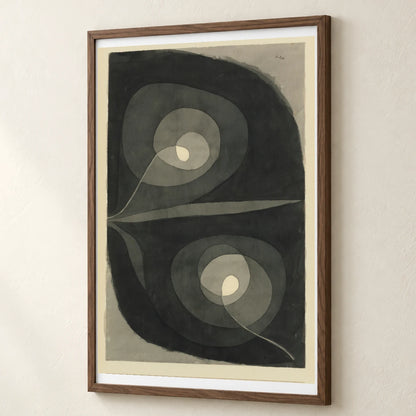 Spiralschraubenblüten I (spiral Screw Flowers I) (1932) — Paul Klee paul klee print by SaamCrafts