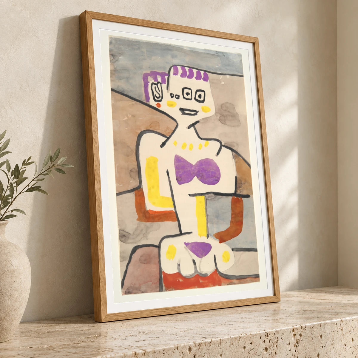 The Girl In The North (ca. 1939) — Paul Klee paul klee print by SaamCrafts