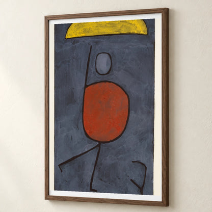With An Umbrella (1939) — Paul Klee paul klee print by SaamCrafts