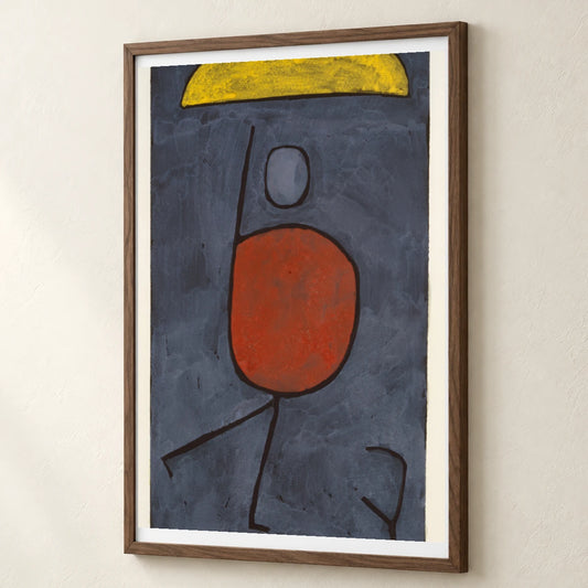With An Umbrella (1939) — Paul Klee paul klee print by SaamCrafts