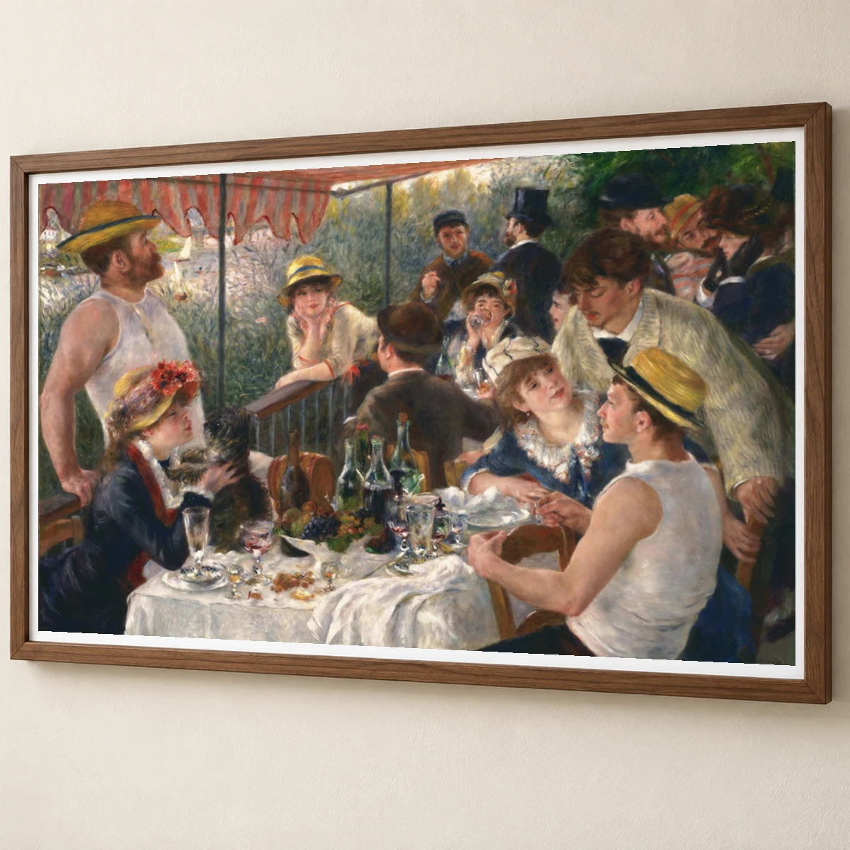 Luncheon Of The Boating Party — Pierre-Auguste Renoir pierre-auguste renoir print by SaamCrafts