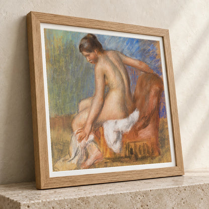 Nu Au Fauteuil (circa 1885 1890) — Pierre-Auguste Renoir pierre-auguste renoir print by SaamCrafts