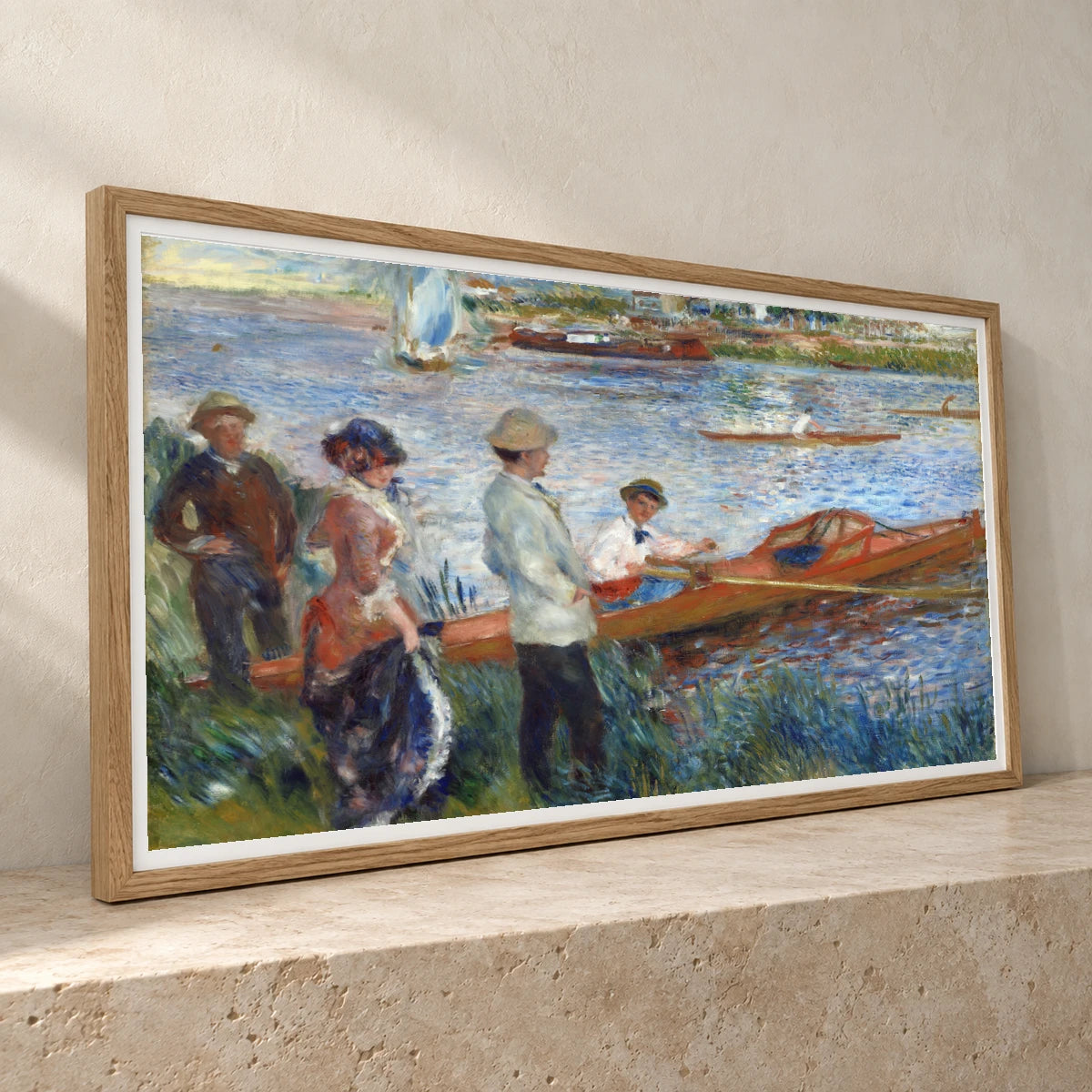 Oarsmen At Chatou — Pierre-Auguste Renoir pierre-auguste renoir print by SaamCrafts