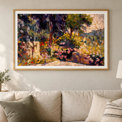 The Flowered Terrace — Modern & Contemporary shown in a styled interior