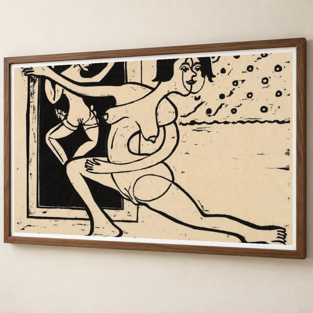 Dancer Practicing (1934) — Ernst Ludwig Kirchner ernst ludwig kirchner print by SaamCrafts