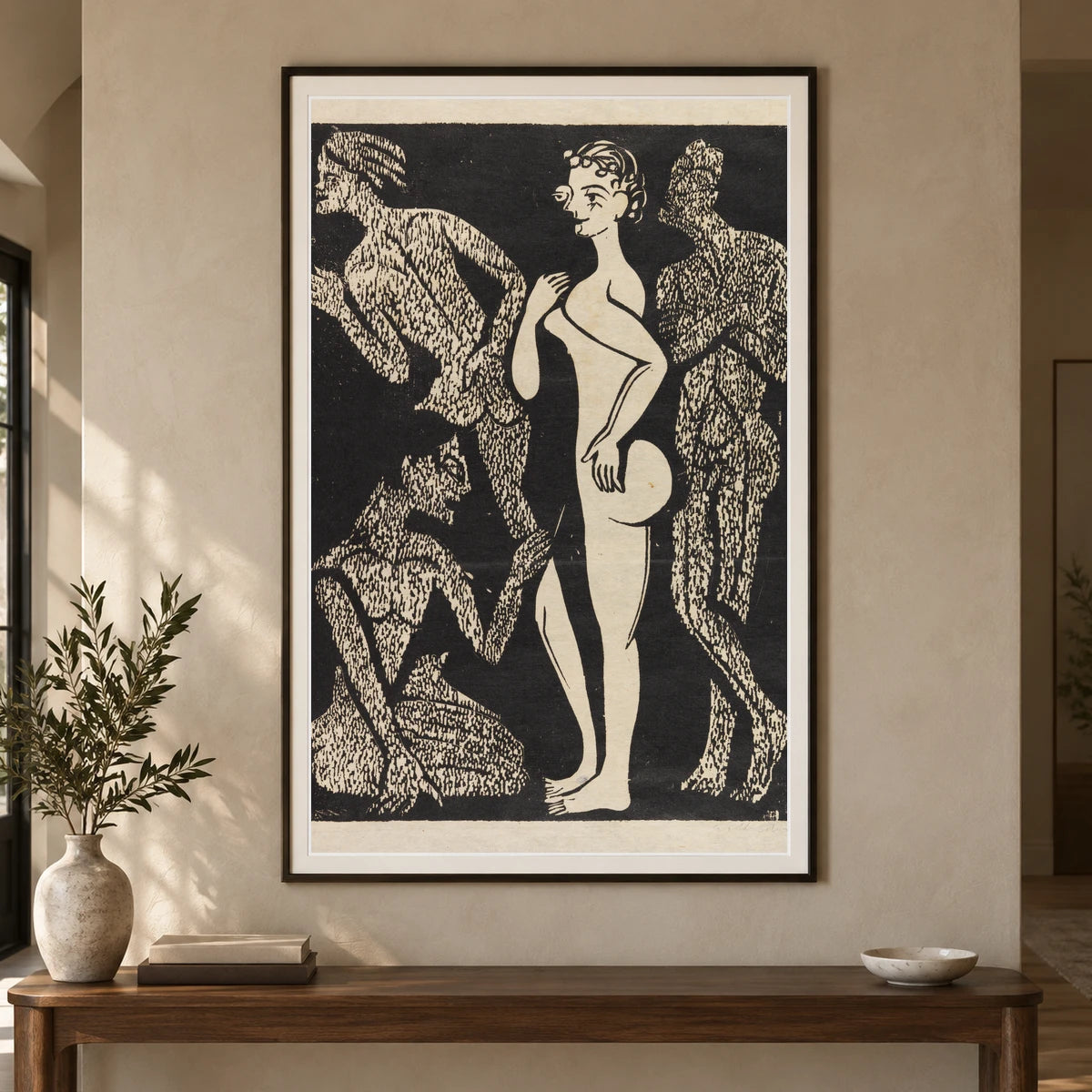 Die Frau Und Die Männer (1937) — Ernst Ludwig Kirchner shown in a styled interior