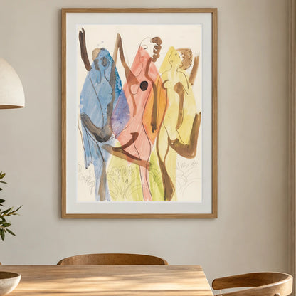 Farbentanz (1932) — Ernst Ludwig Kirchner shown in a styled interior