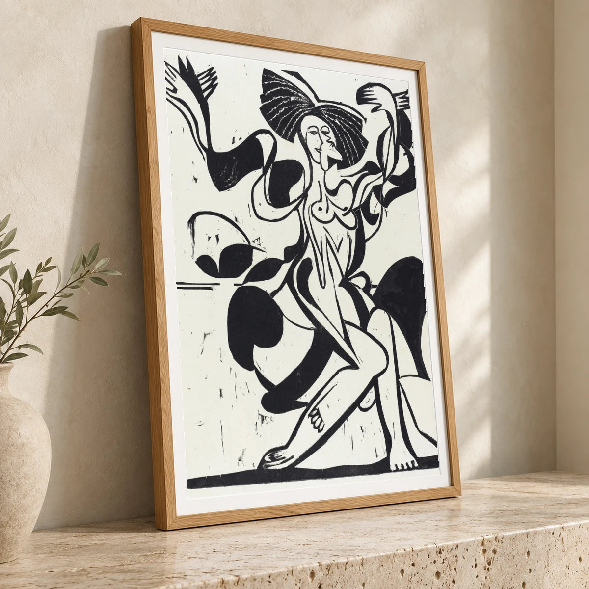 Mary Wigman’s Dance (1933) — Ernst Ludwig Kirchner ernst ludwig kirchner print by SaamCrafts