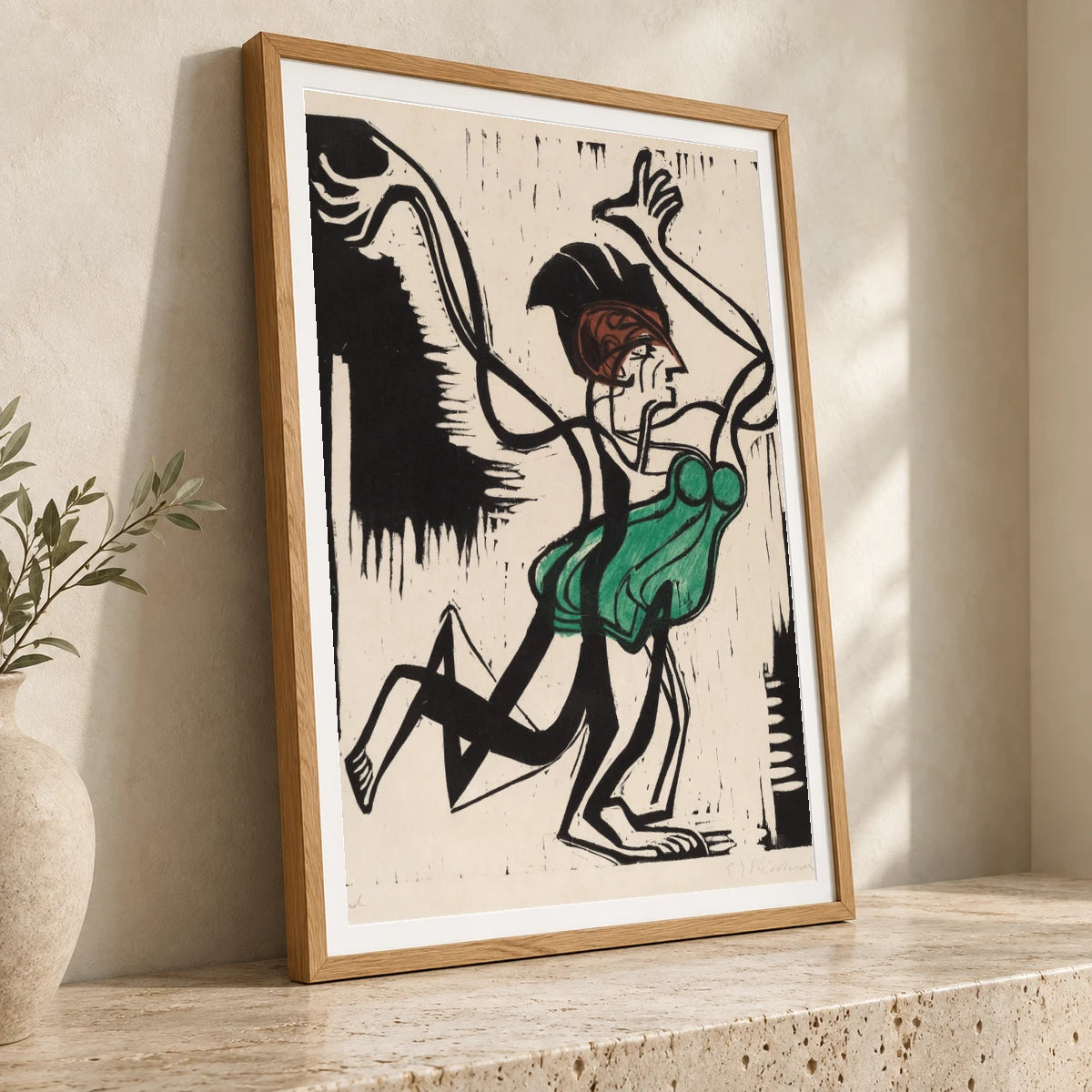 Palucca (1930) — Ernst Ludwig Kirchner ernst ludwig kirchner print by SaamCrafts