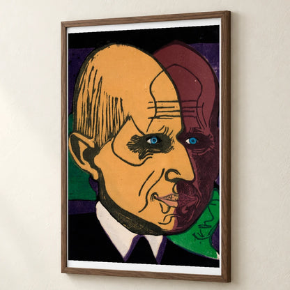 Portrait Of Dr. Bauer (1933) — Ernst Ludwig Kirchner ernst ludwig kirchner print by SaamCrafts