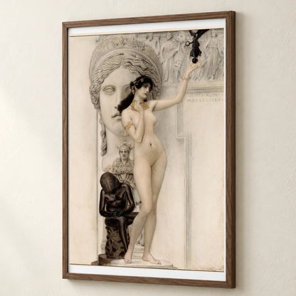 Allegory Of Sculpture — Gustav Klimt gustav klimt print by SaamCrafts