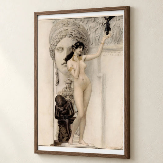 Allegory Of Sculpture — Gustav Klimt gustav klimt print by SaamCrafts