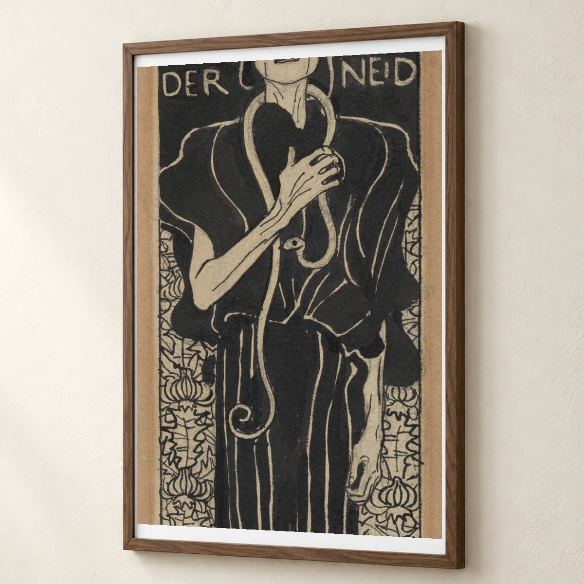 Der Neid — Gustav Klimt gustav klimt print by SaamCrafts