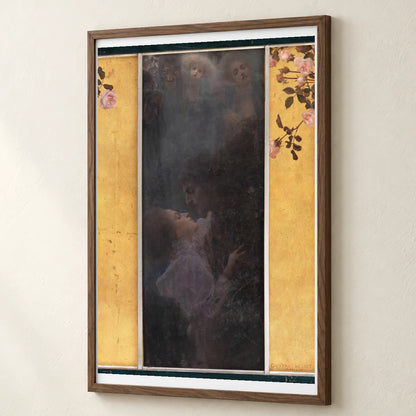 Liebe — Gustav Klimt gustav klimt print by SaamCrafts
