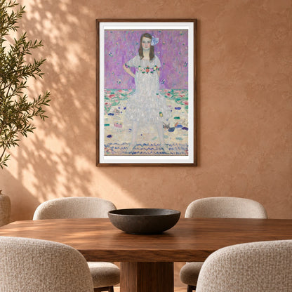 Mäda Primavesi (1912–1913) — Gustav Klimt shown in a styled interior