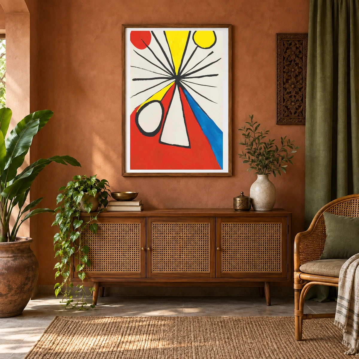 Kakémono (1971) — Modern & Contemporary shown in a styled interior