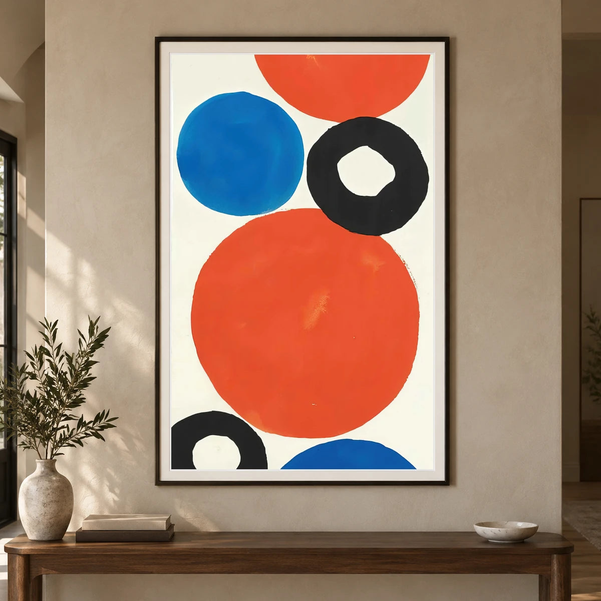Spiral At Bottom (1971) — Modern & Contemporary shown in a styled interior