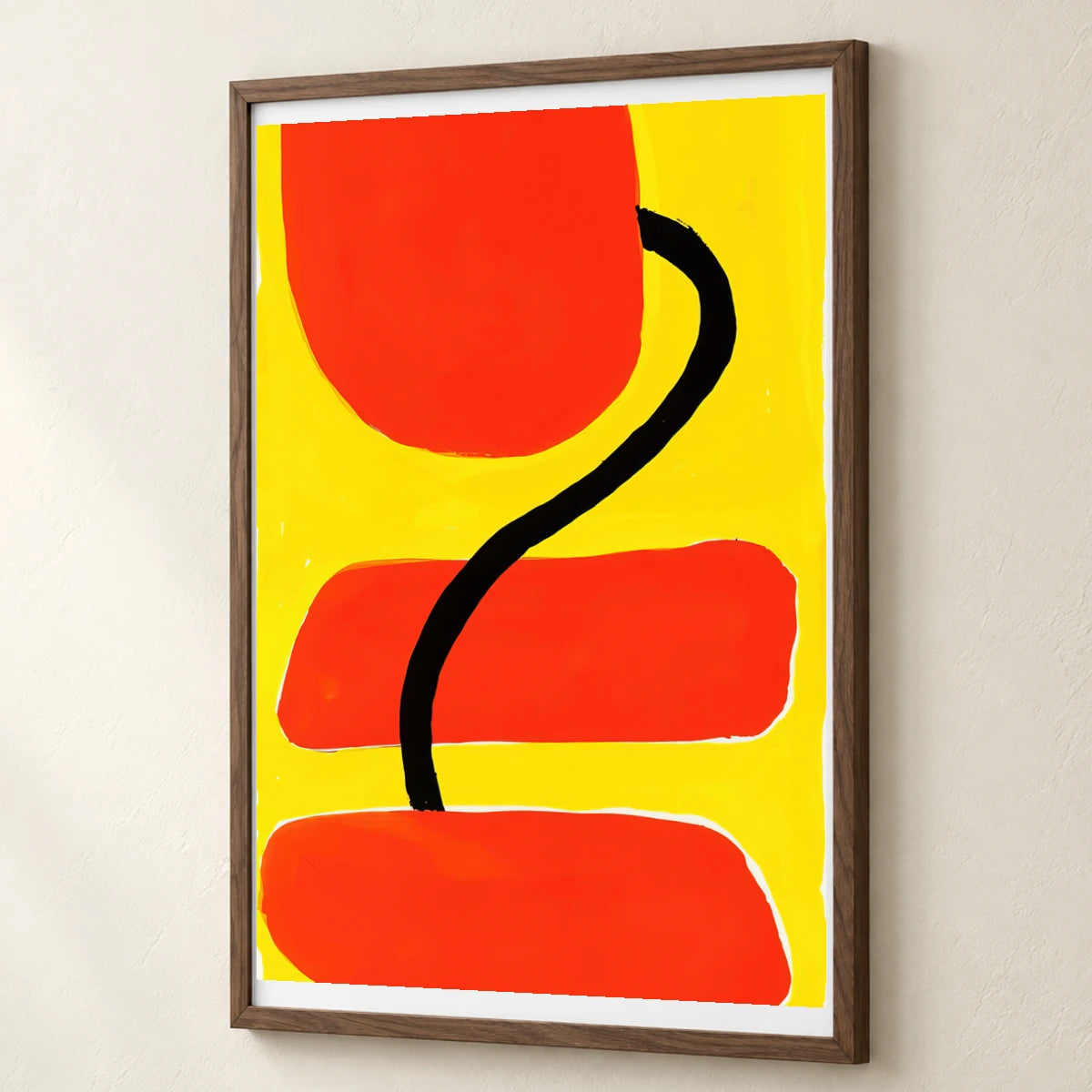 Twining Black (1971) — Modern & Contemporary modern & contemporary art print by SaamCrafts