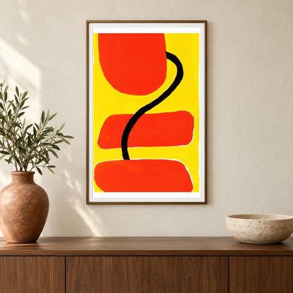Twining Black (1971) — Modern & Contemporary shown in a styled interior
