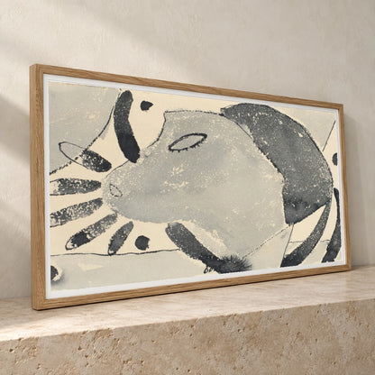 There Was A Cat Somewhere (circa 1940) — Modern & Contemporary modern & contemporary art print by SaamCrafts