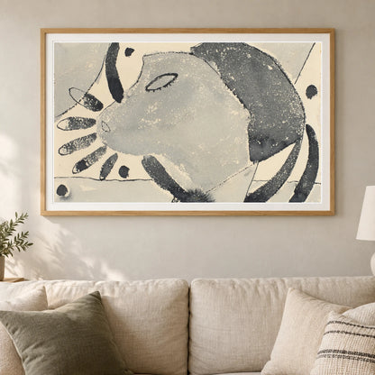 There Was A Cat Somewhere (circa 1940) — Modern & Contemporary shown in a styled interior