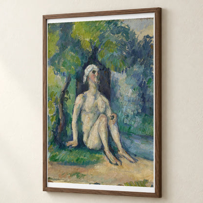 Bathers Sitting On The Water — Paul Cézanne paul cézanne print by SaamCrafts