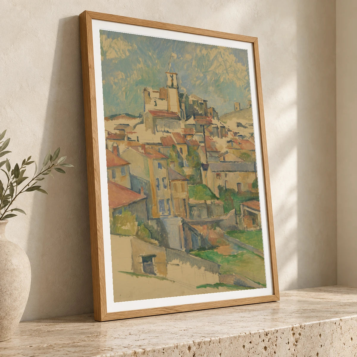 Gardanne (1885–86) — Paul Cézanne paul cézanne print by SaamCrafts