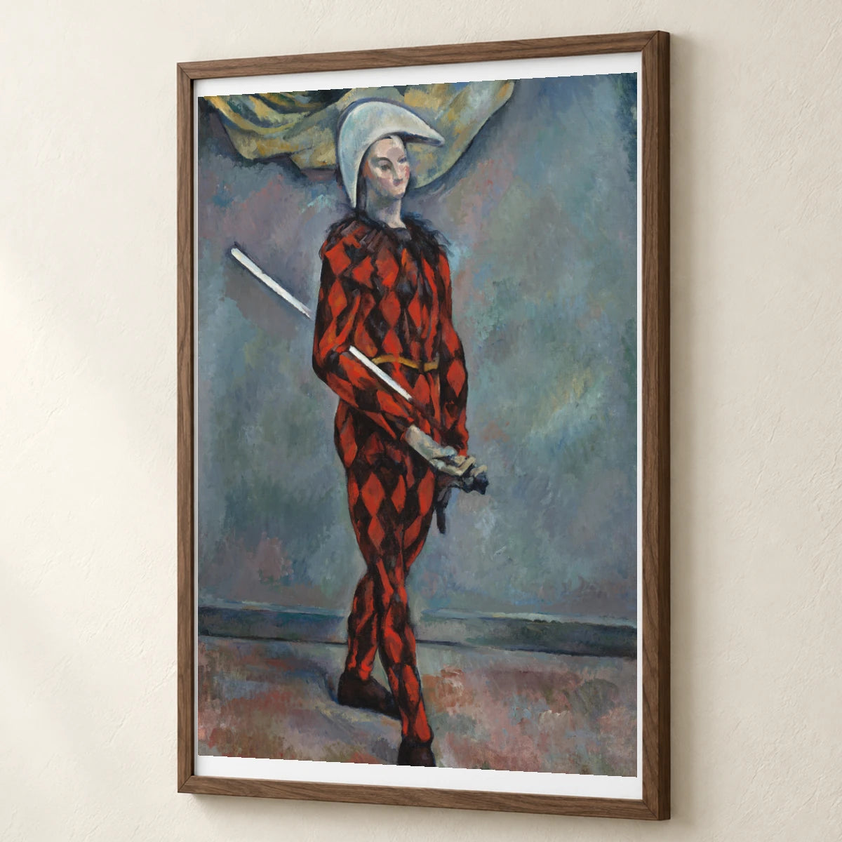 Harlequin (1888 1890) — Paul Cézanne paul cézanne print by SaamCrafts