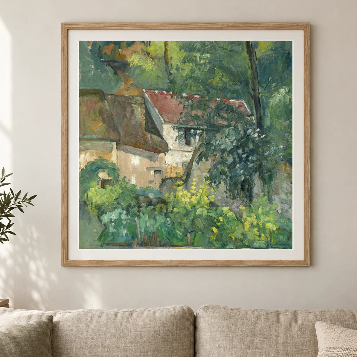 House Of Père Lacroix — Paul Cézanne shown in a styled interior