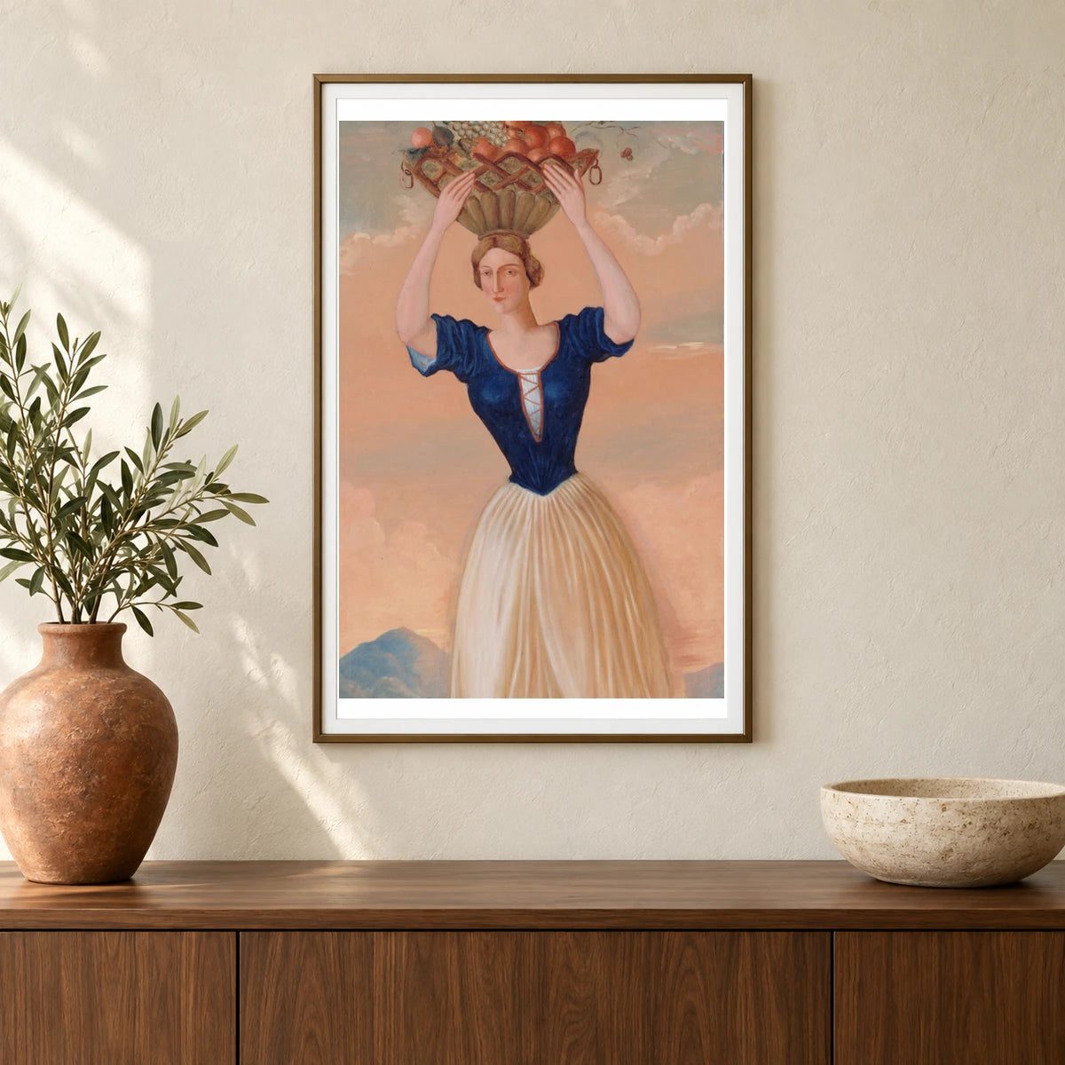 Les Quatre Saisons – L’automne — Paul Cézanne shown in a styled interior