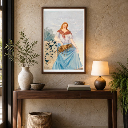 Les Quatre Saisons – L’été — Paul Cézanne shown in a styled interior
