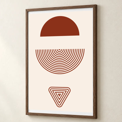 Boho Abstract Print IV — Boho Abstract Prints boho abstract prints print by SaamCrafts