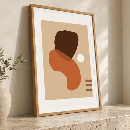 Boho Abstract Print VII — Boho Abstract Prints boho abstract prints print by SaamCrafts