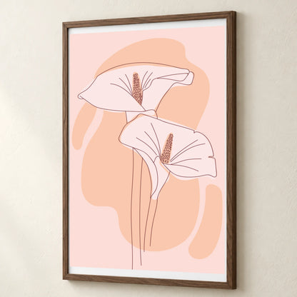 Boho Abstract Print XVII — Boho Abstract Prints boho abstract prints print by SaamCrafts