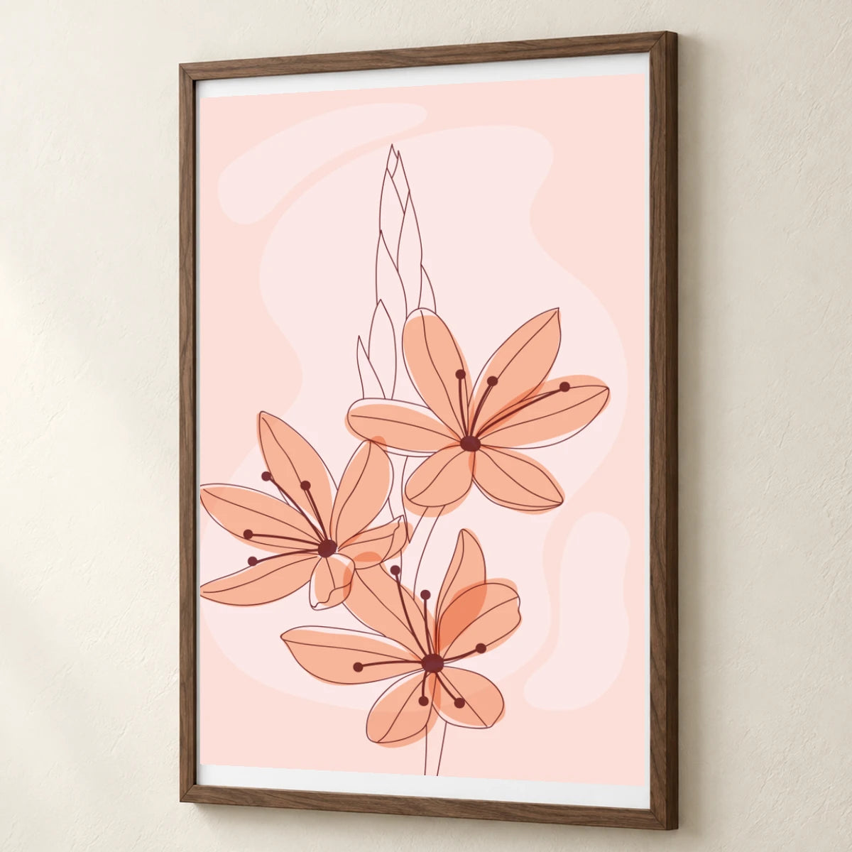 Boho Abstract Print XVIII — Boho Abstract Prints boho abstract prints print by SaamCrafts