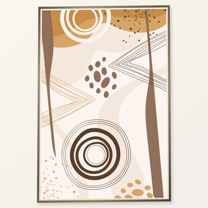 Boho Abstract Print XX — Boho Abstract Prints boho abstract prints print by SaamCrafts