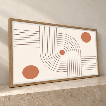 Boho Abstract Print XXIII — Boho Abstract Prints boho abstract prints print by SaamCrafts