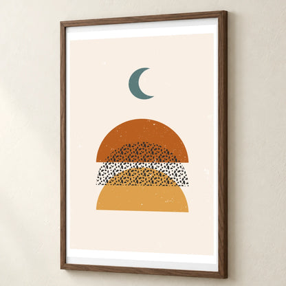Boho Abstract Print XXVI — Boho Abstract Prints boho abstract prints print by SaamCrafts