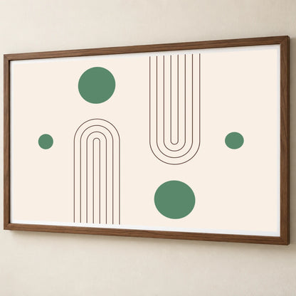 Boho Abstract Print XXXIV — Boho Abstract Prints boho abstract prints print by SaamCrafts