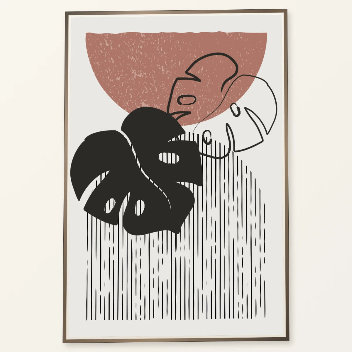 Boho Abstract Print XXXV — Boho Abstract Prints boho abstract prints print by SaamCrafts