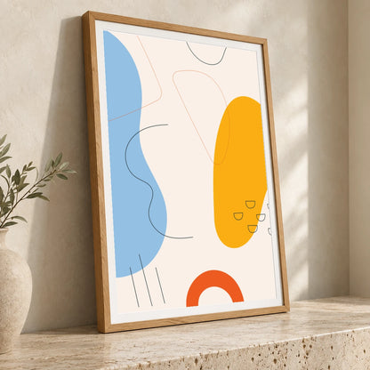 Boho Abstract Print XXXVI — Boho Abstract Prints boho abstract prints print by SaamCrafts