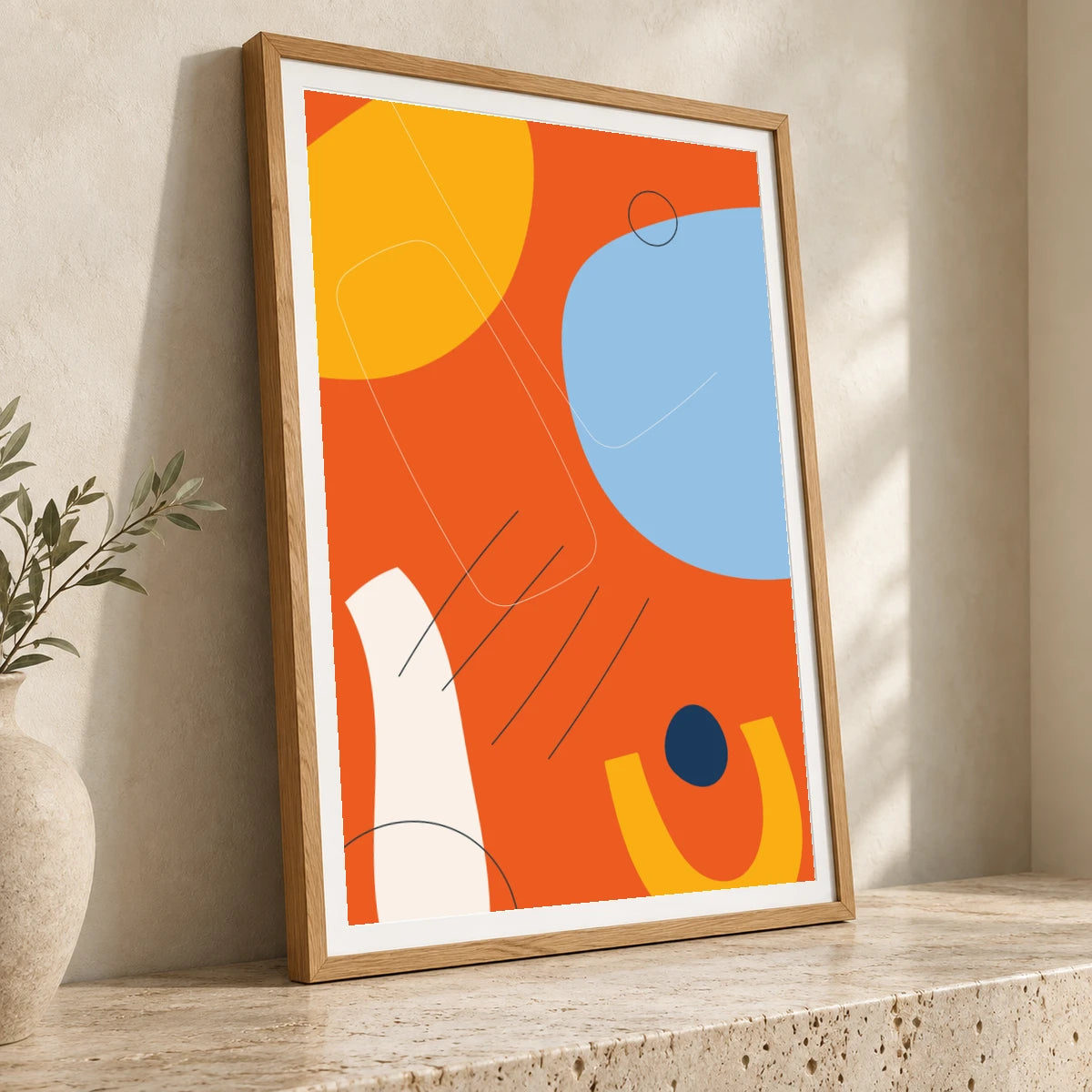 Boho Abstract Print XXXVII — Boho Abstract Prints boho abstract prints print by SaamCrafts
