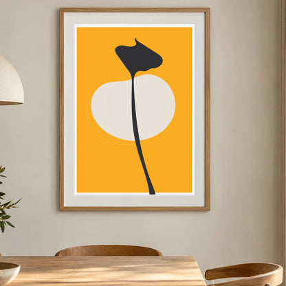 Boho Abstract Print XXXIX — Boho Abstract Prints shown in a styled interior