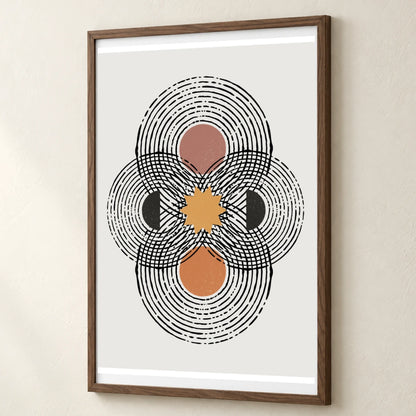 Boho Abstract Print XLI — Boho Abstract Prints boho abstract prints print by SaamCrafts
