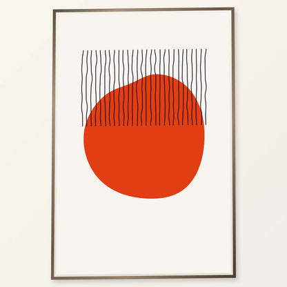 Boho Abstract Print XLVII — Boho Abstract Prints boho abstract prints print by SaamCrafts