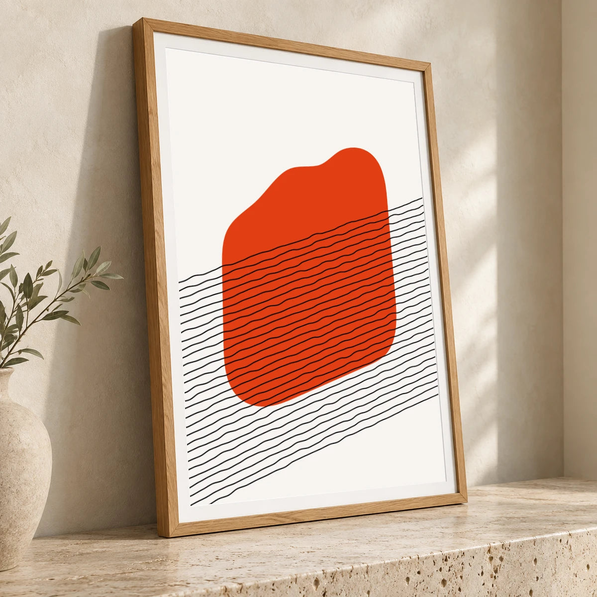 Boho Abstract Print XLIX — Boho Abstract Prints boho abstract prints print by SaamCrafts